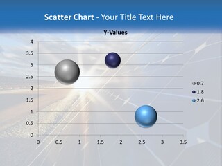 A Solar Panel With The Sun Shining Through It PowerPoint Template