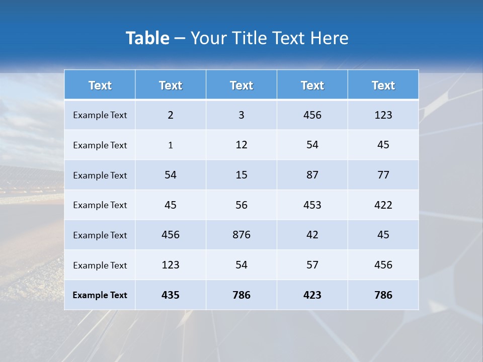 A Solar Panel With The Sun Shining Through It PowerPoint Template