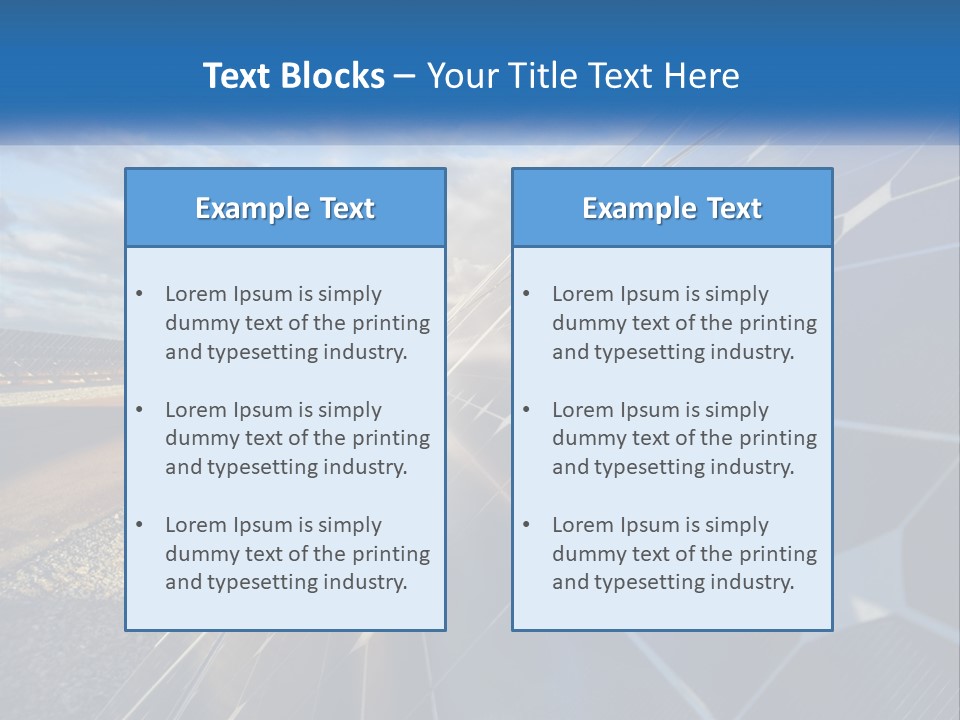 A Solar Panel With The Sun Shining Through It PowerPoint Template