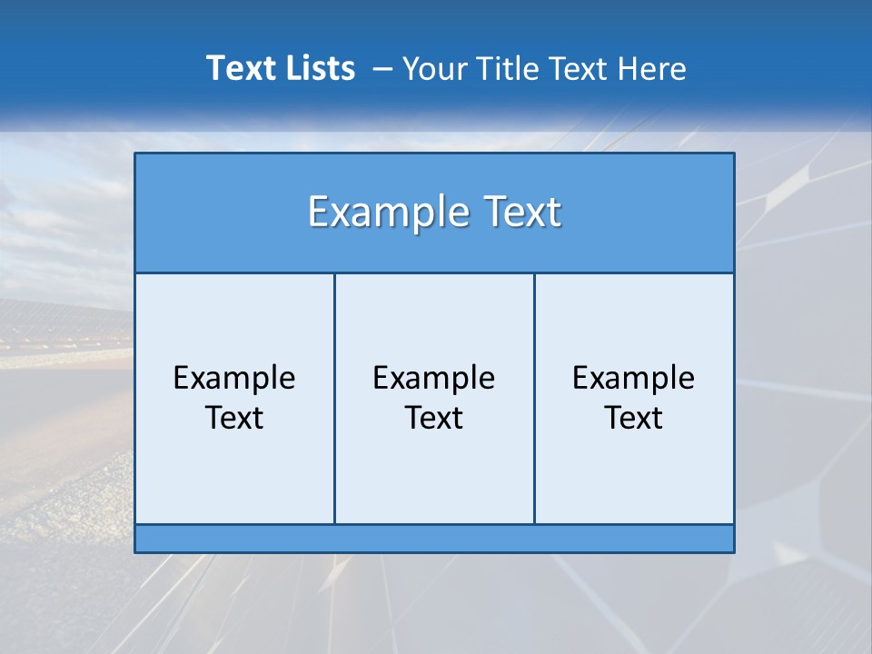 A Solar Panel With The Sun Shining Through It PowerPoint Template