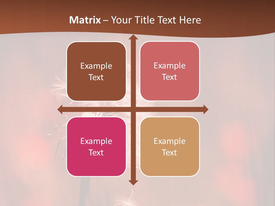 A Dandelion Powerpoint Presentation Is Shown PowerPoint Template