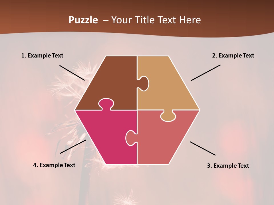 A Dandelion Powerpoint Presentation Is Shown PowerPoint Template