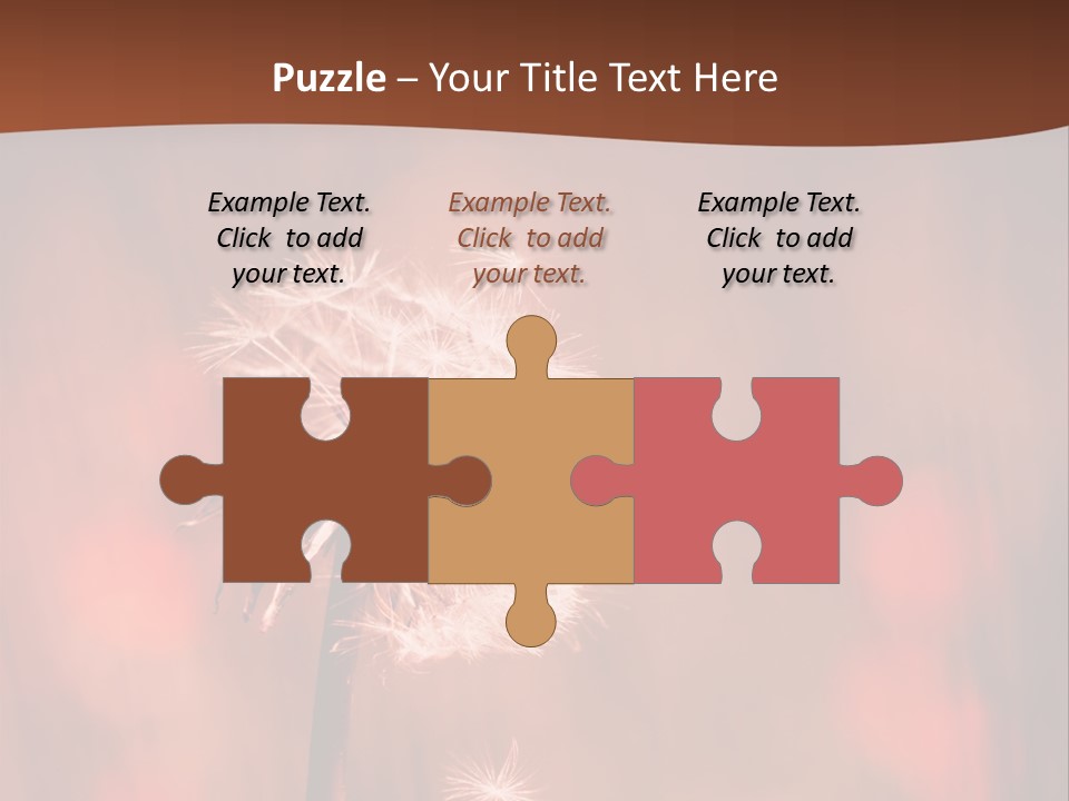 A Dandelion Powerpoint Presentation Is Shown PowerPoint Template