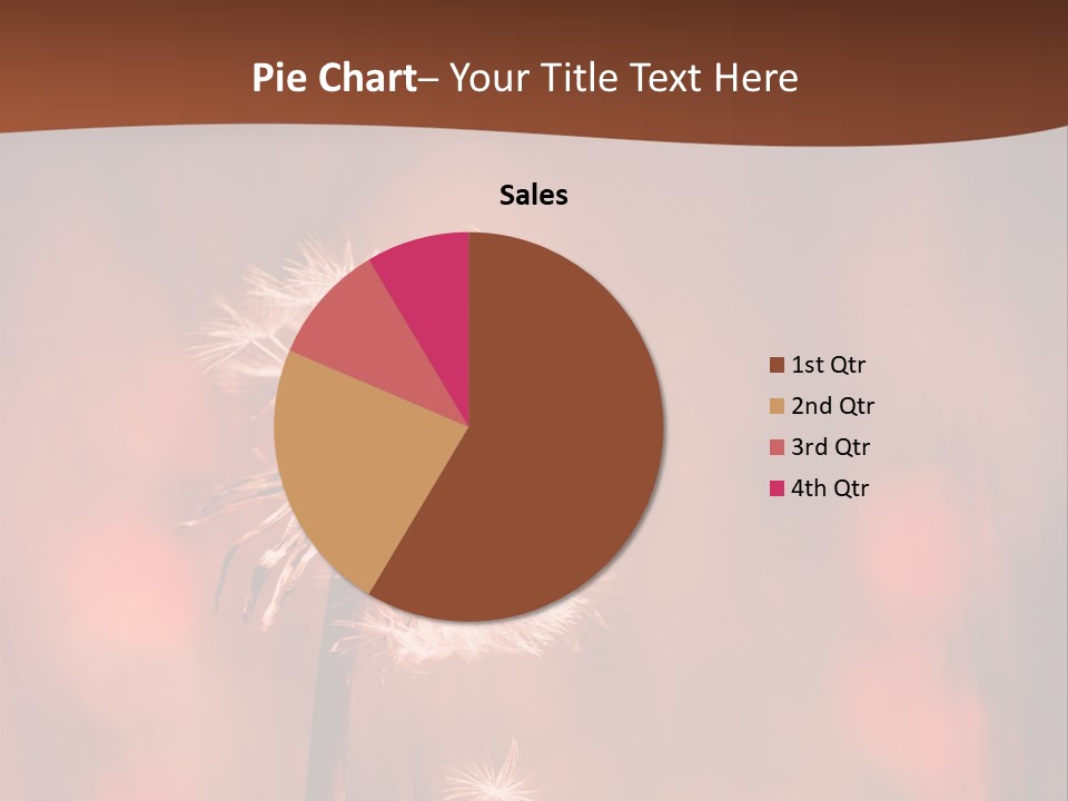 A Dandelion Powerpoint Presentation Is Shown PowerPoint Template