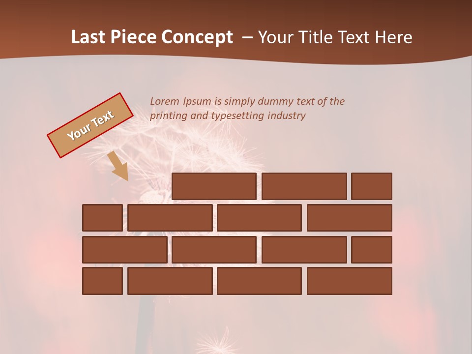 A Dandelion Powerpoint Presentation Is Shown PowerPoint Template