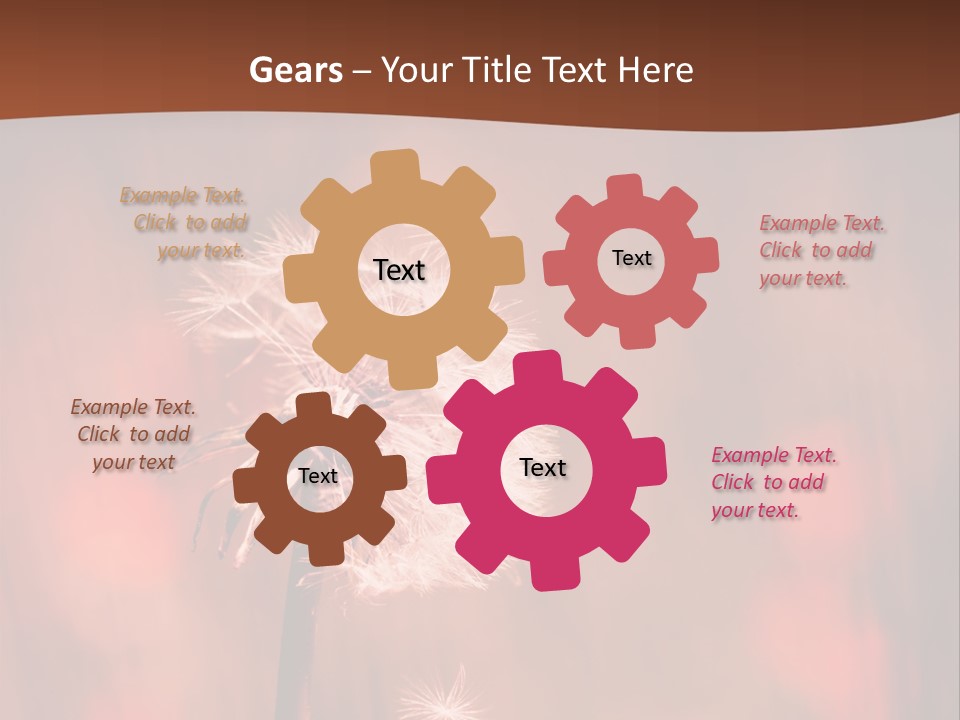 A Dandelion Powerpoint Presentation Is Shown PowerPoint Template