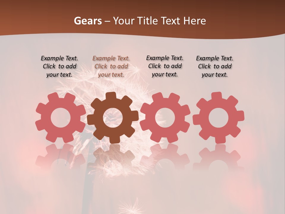 A Dandelion Powerpoint Presentation Is Shown PowerPoint Template