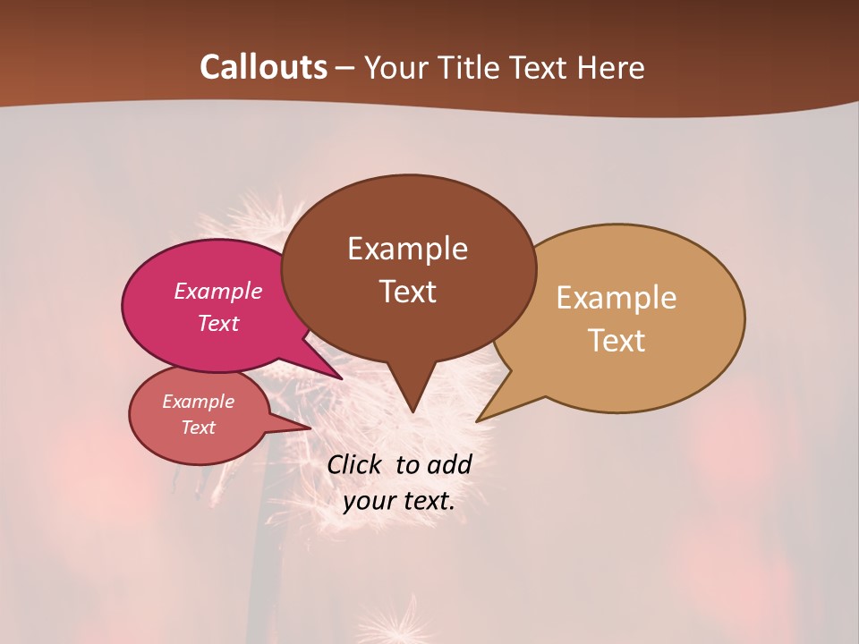 A Dandelion Powerpoint Presentation Is Shown PowerPoint Template