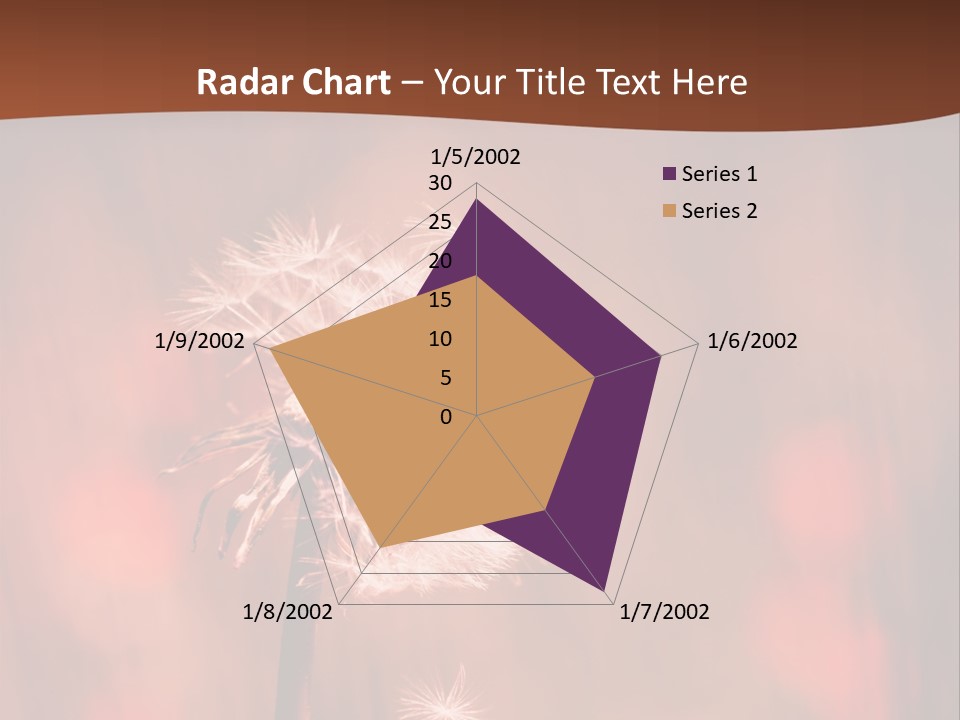 A Dandelion Powerpoint Presentation Is Shown PowerPoint Template