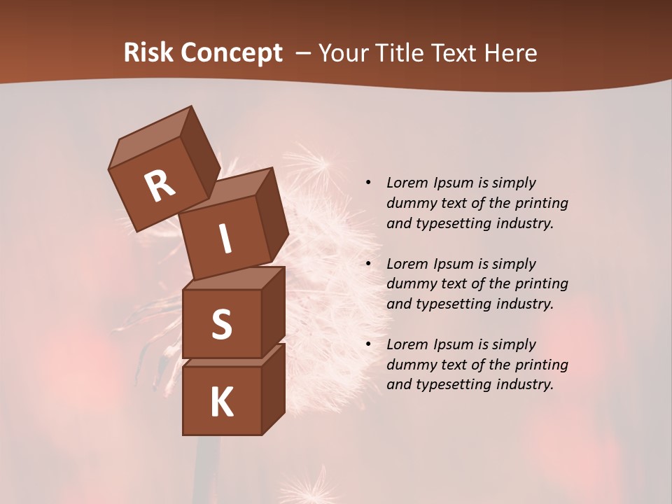 A Dandelion Powerpoint Presentation Is Shown PowerPoint Template