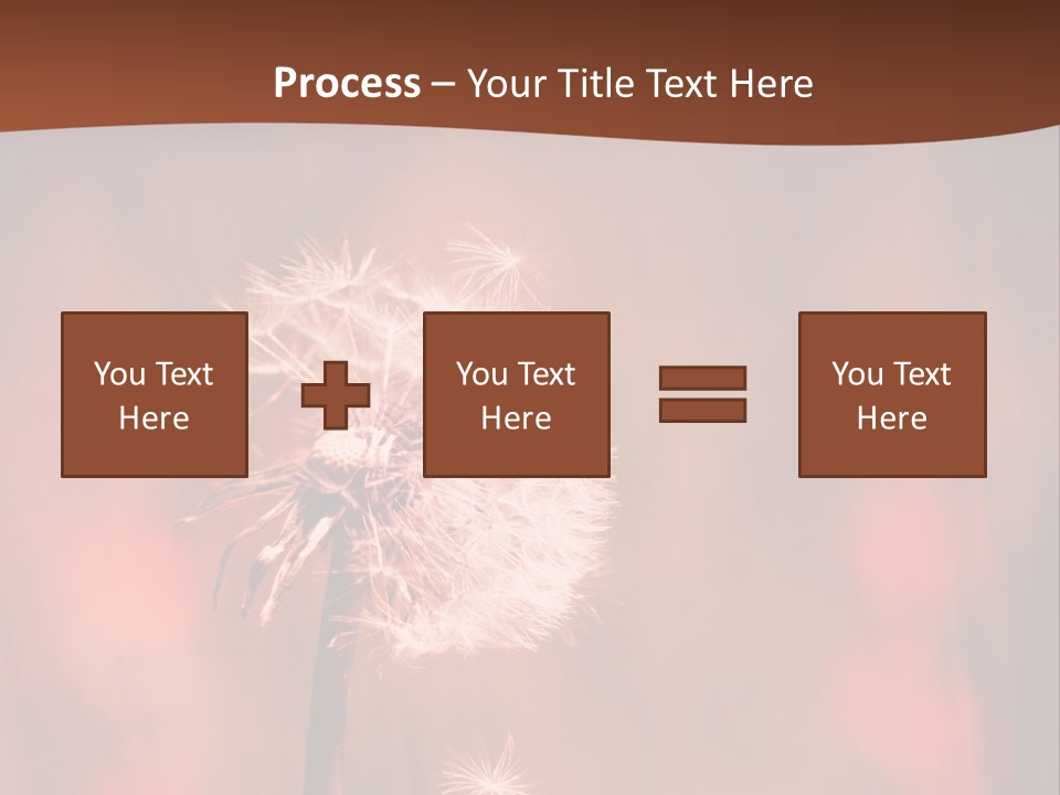 A Dandelion Powerpoint Presentation Is Shown PowerPoint Template