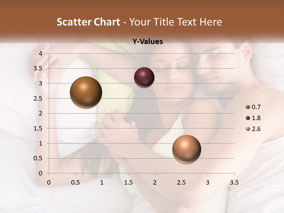 A Man And A Woman Laying In Bed Together PowerPoint Template