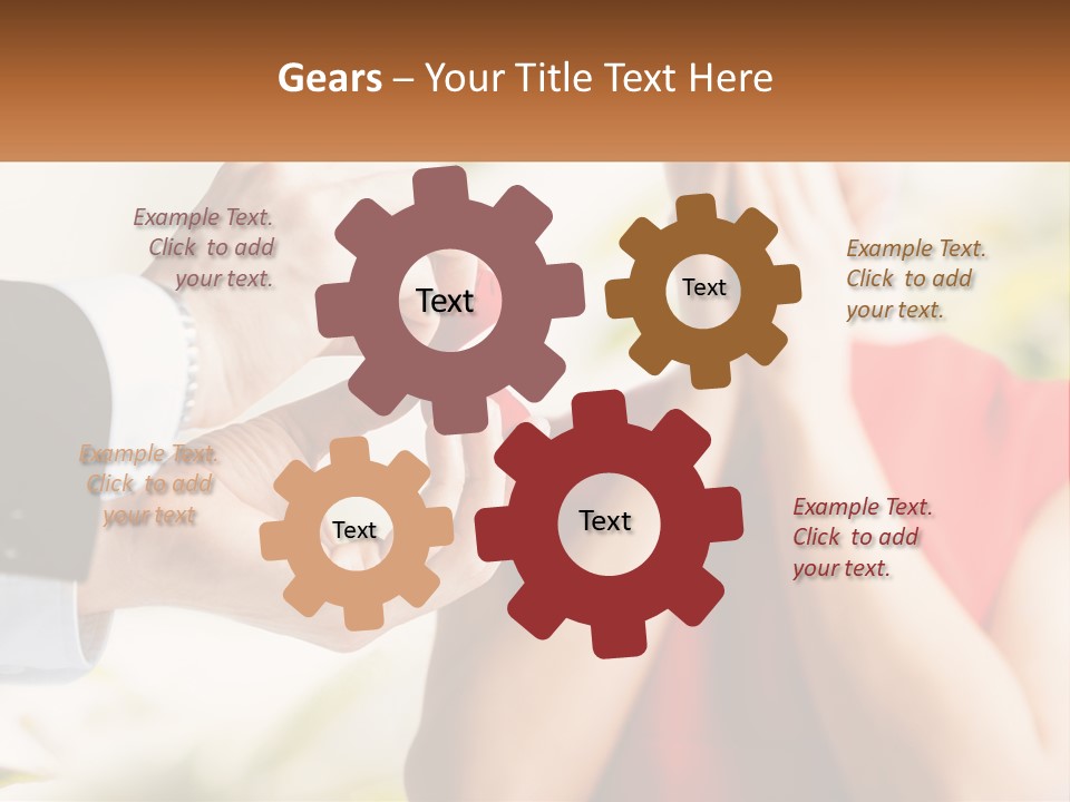 A Man Putting A Ring On A Woman's Finger PowerPoint Template