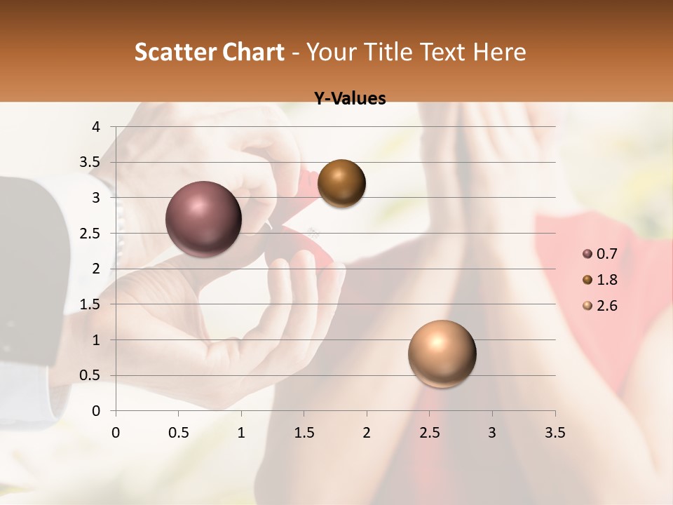 A Man Putting A Ring On A Woman's Finger PowerPoint Template