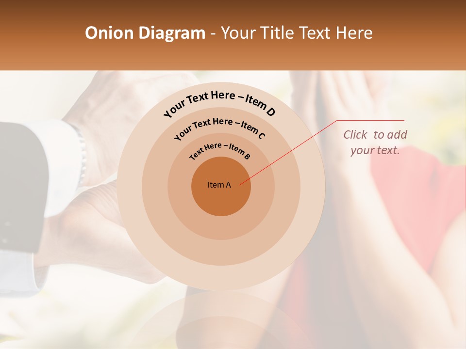 A Man Putting A Ring On A Woman's Finger PowerPoint Template