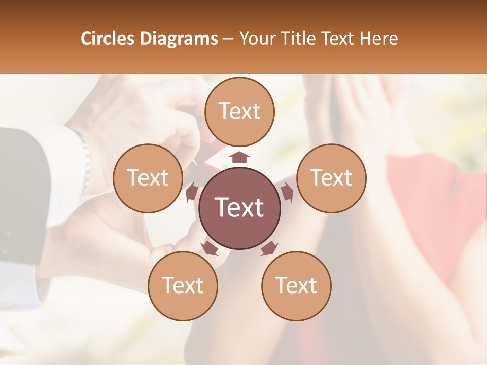 A Man Putting A Ring On A Woman's Finger PowerPoint Template