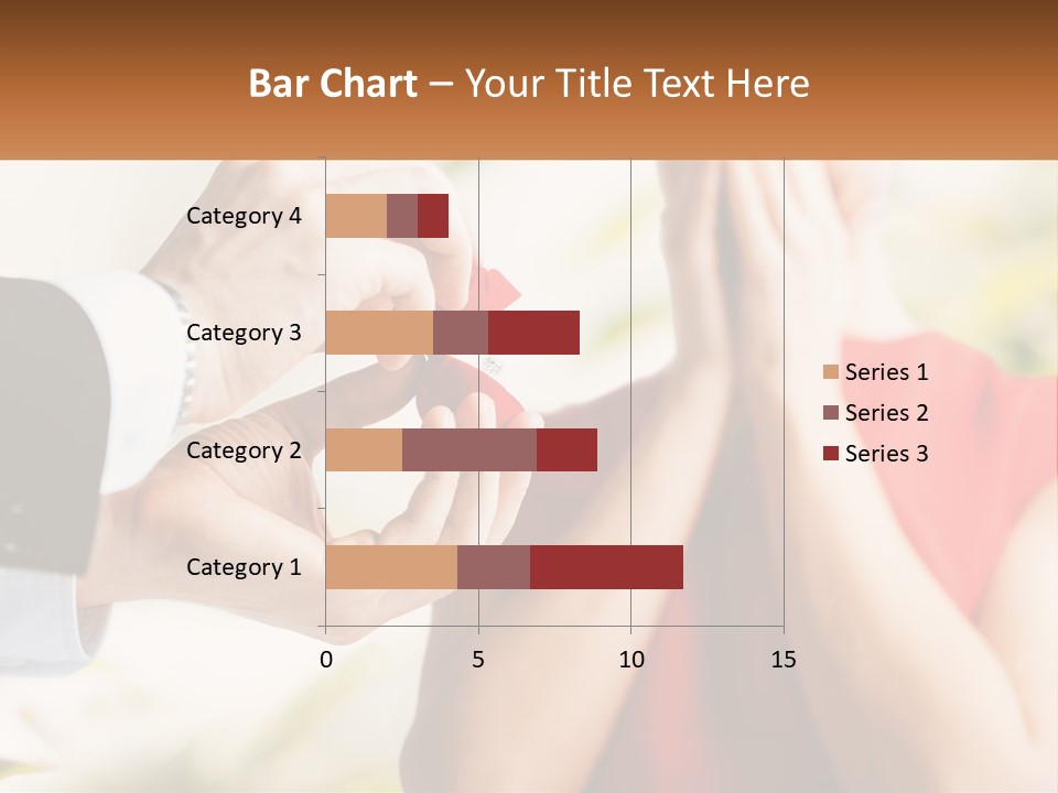 A Man Putting A Ring On A Woman's Finger PowerPoint Template