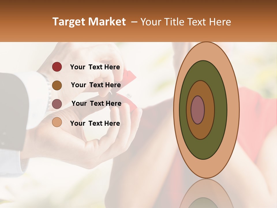 A Man Putting A Ring On A Woman's Finger PowerPoint Template