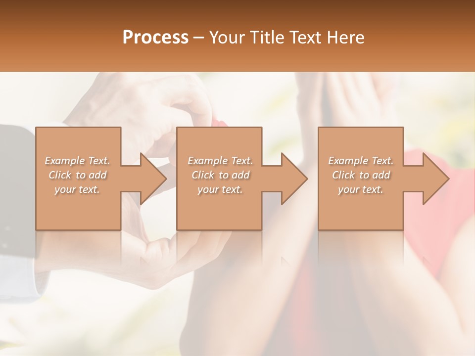 A Man Putting A Ring On A Woman's Finger PowerPoint Template