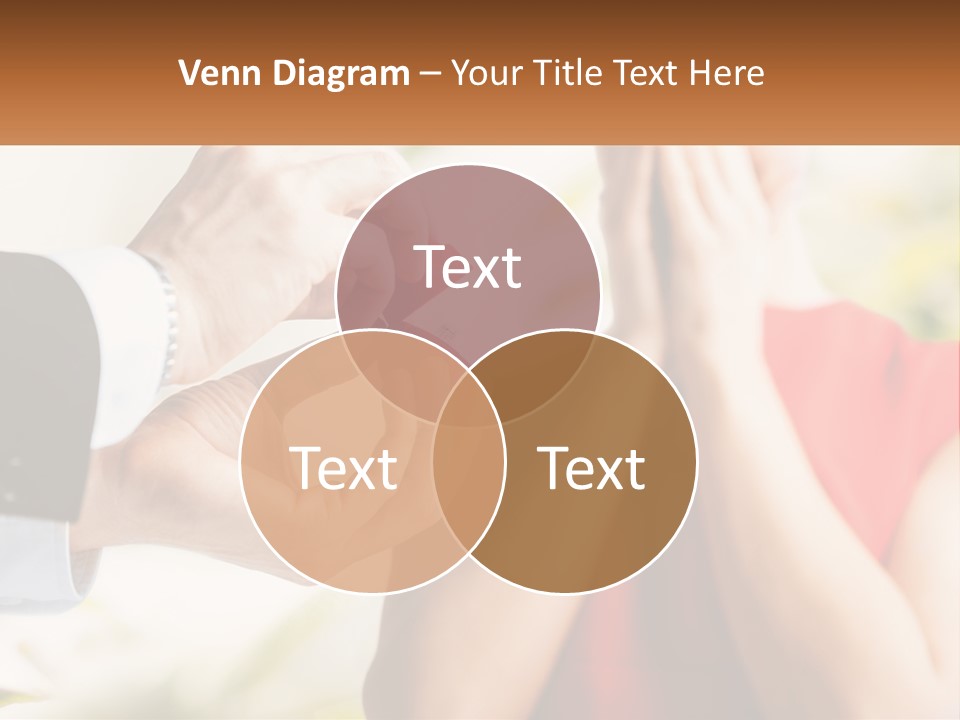 A Man Putting A Ring On A Woman's Finger PowerPoint Template