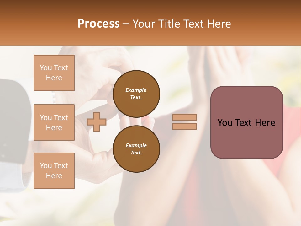A Man Putting A Ring On A Woman's Finger PowerPoint Template