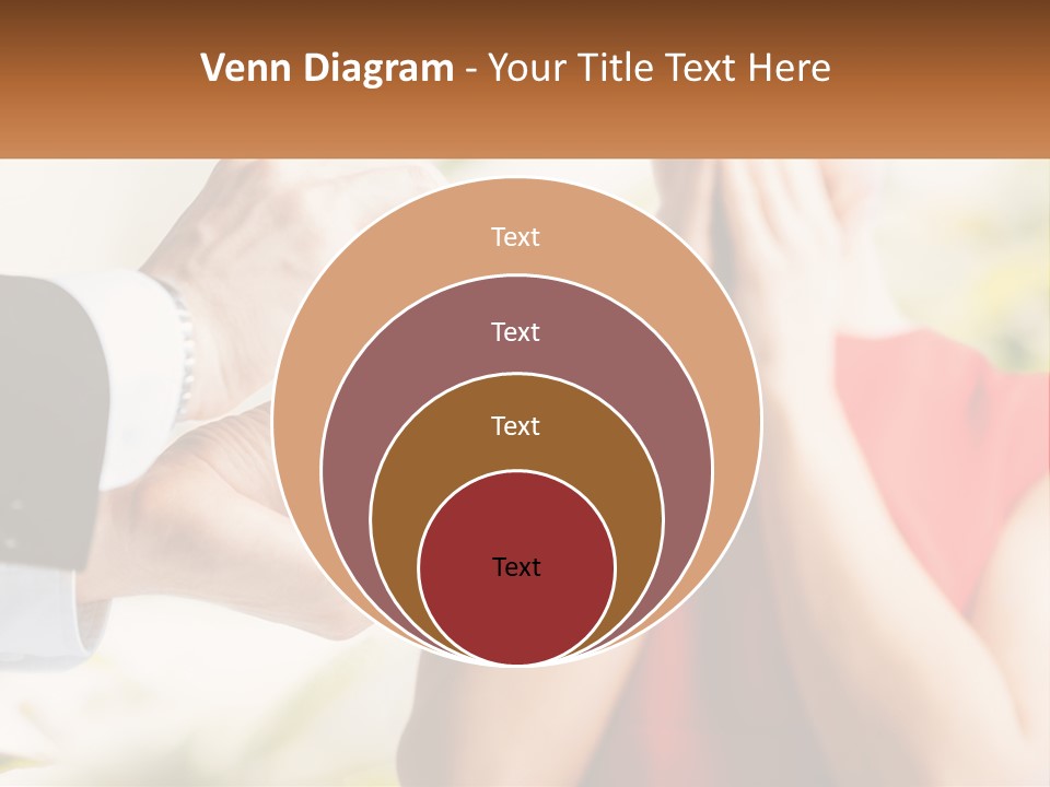 A Man Putting A Ring On A Woman's Finger PowerPoint Template