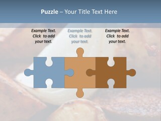 A Plate Of Food With Bananas And Bacon On It PowerPoint Template