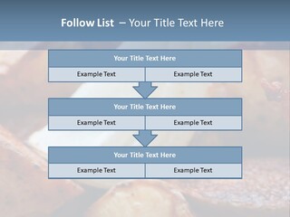 A Plate Of Food With Bananas And Bacon On It PowerPoint Template