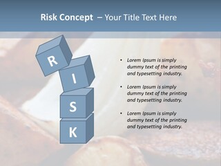 A Plate Of Food With Bananas And Bacon On It PowerPoint Template