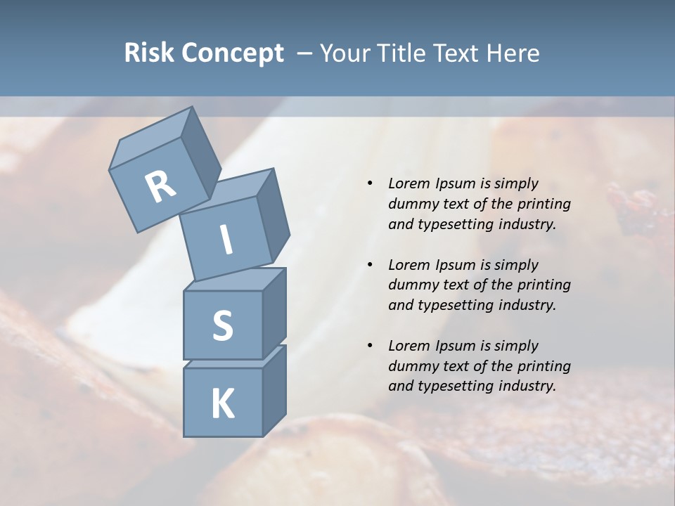 A Plate Of Food With Bananas And Bacon On It PowerPoint Template