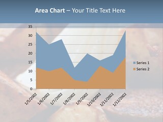 A Plate Of Food With Bananas And Bacon On It PowerPoint Template