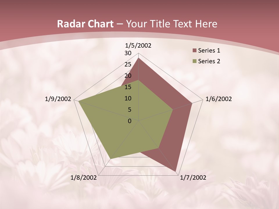 A Pink Flower Powerpoint Presentation Template PowerPoint Template