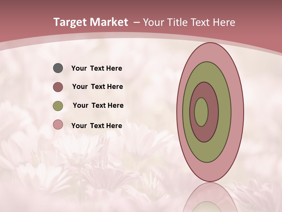 A Pink Flower Powerpoint Presentation Template PowerPoint Template