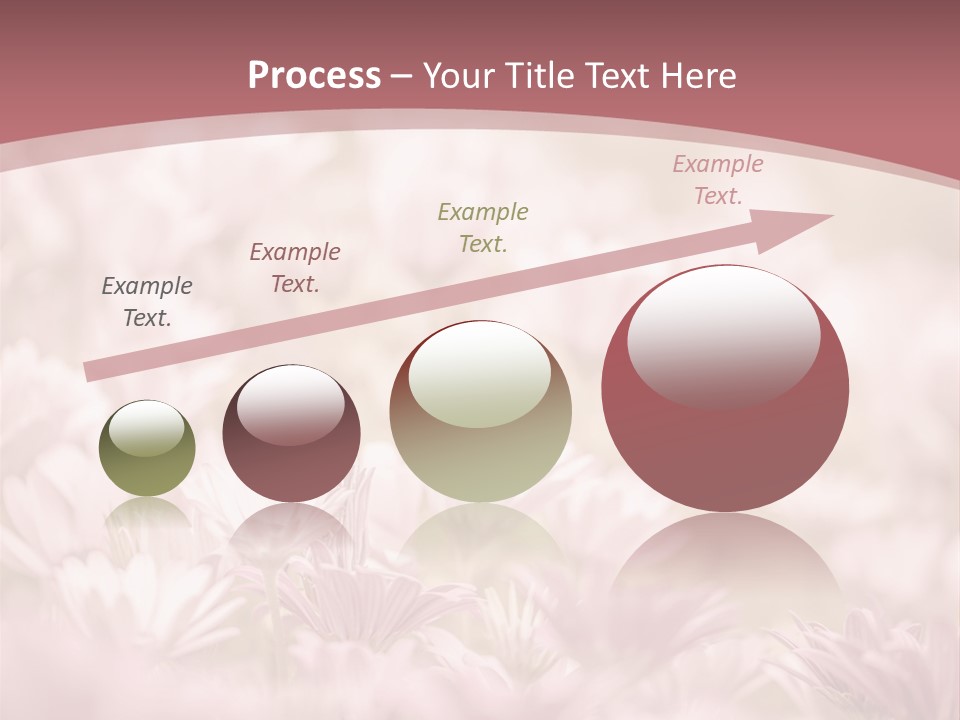 A Pink Flower Powerpoint Presentation Template PowerPoint Template