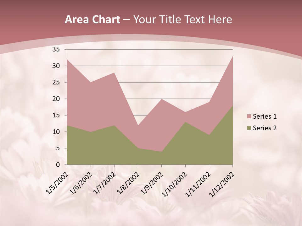 A Pink Flower Powerpoint Presentation Template PowerPoint Template