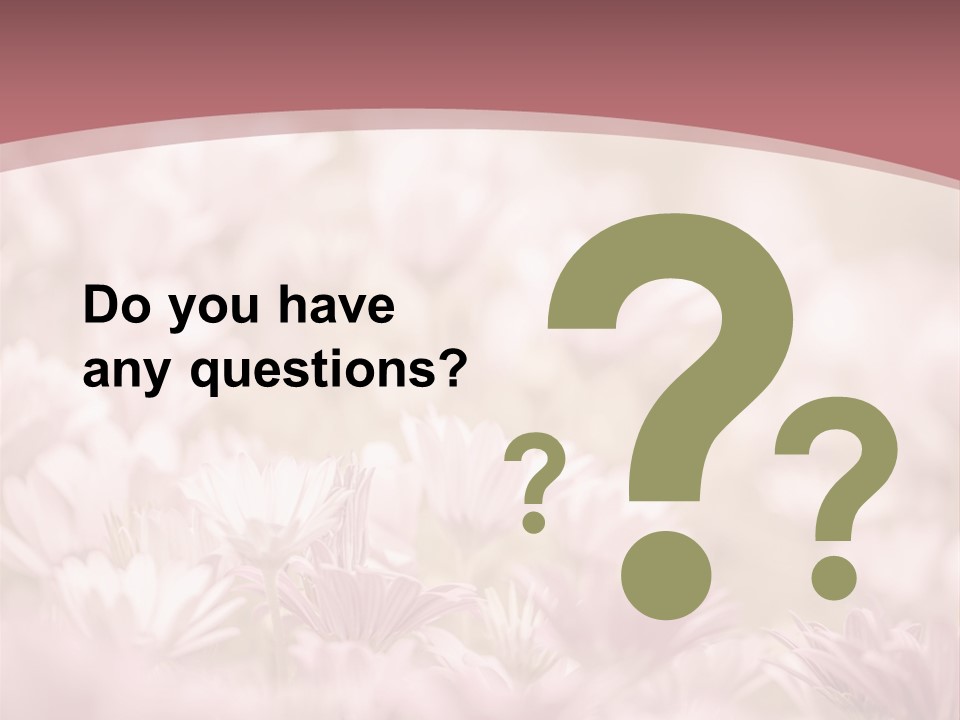 A Pink Flower Powerpoint Presentation Template PowerPoint Template