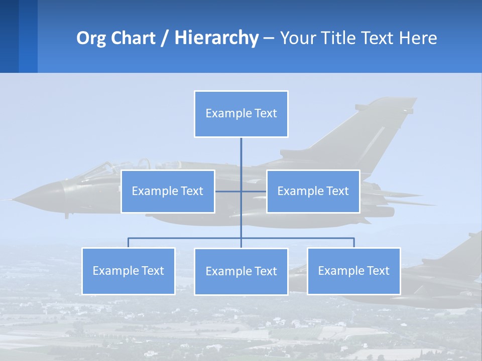 Two Military Jets Flying In The Sky Powerpoint Template PowerPoint Template