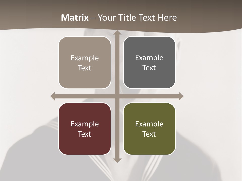 A Black And White Photo Of A Sailor Making A Funny Face PowerPoint Template