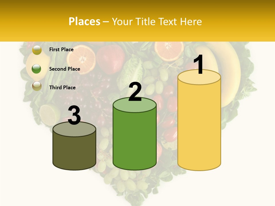 Set Of Fruits PowerPoint Template