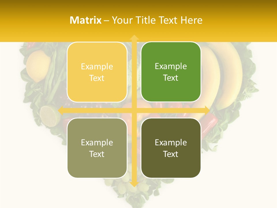 Set Of Fruits PowerPoint Template