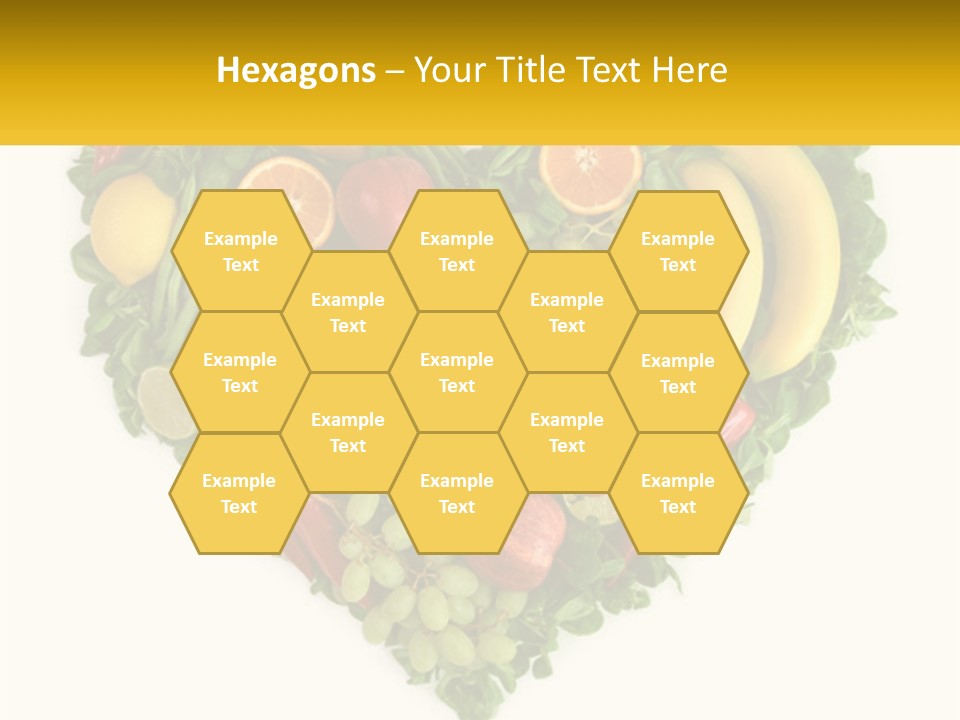Set Of Fruits PowerPoint Template