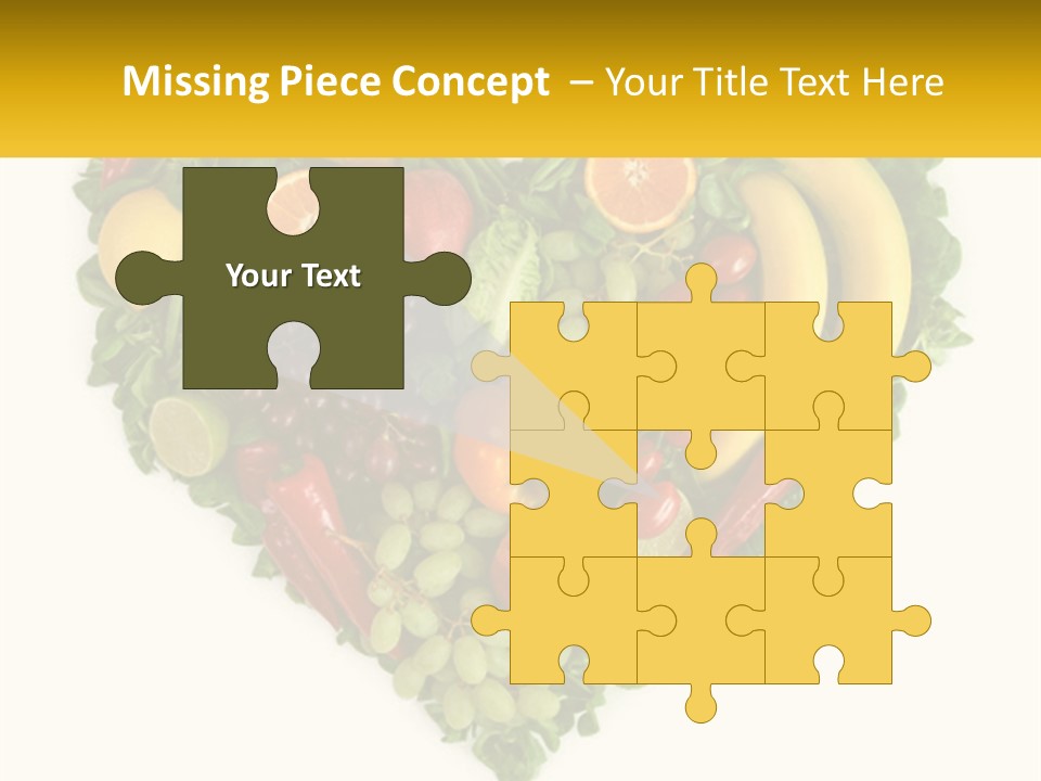 Set Of Fruits PowerPoint Template