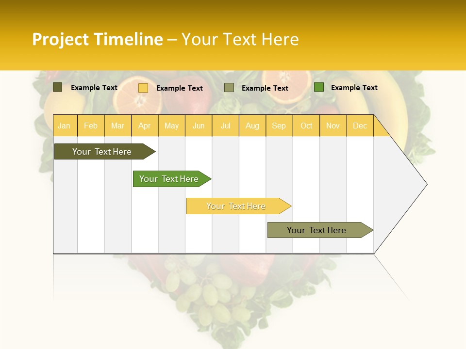Set Of Fruits PowerPoint Template