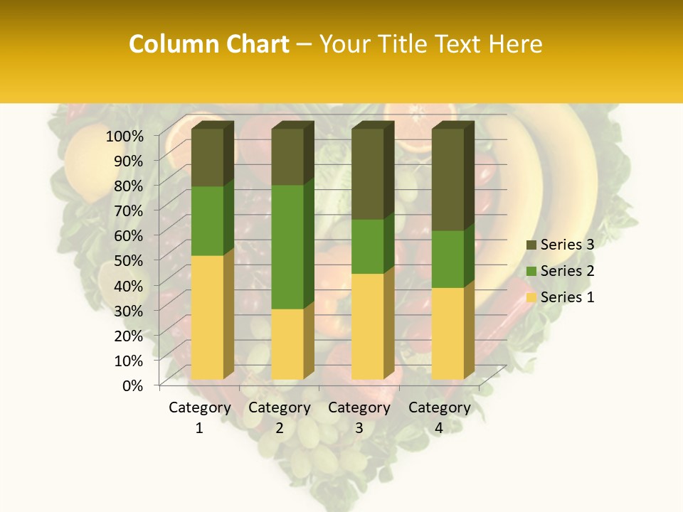 Set Of Fruits PowerPoint Template