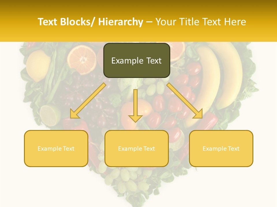 Set Of Fruits PowerPoint Template