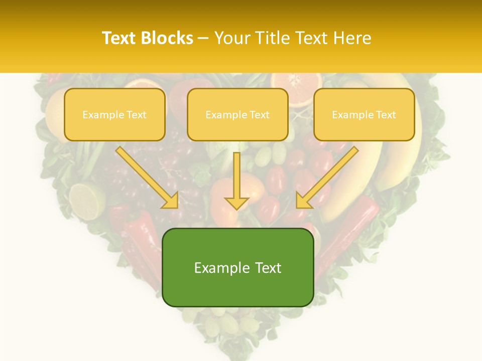 Set Of Fruits PowerPoint Template