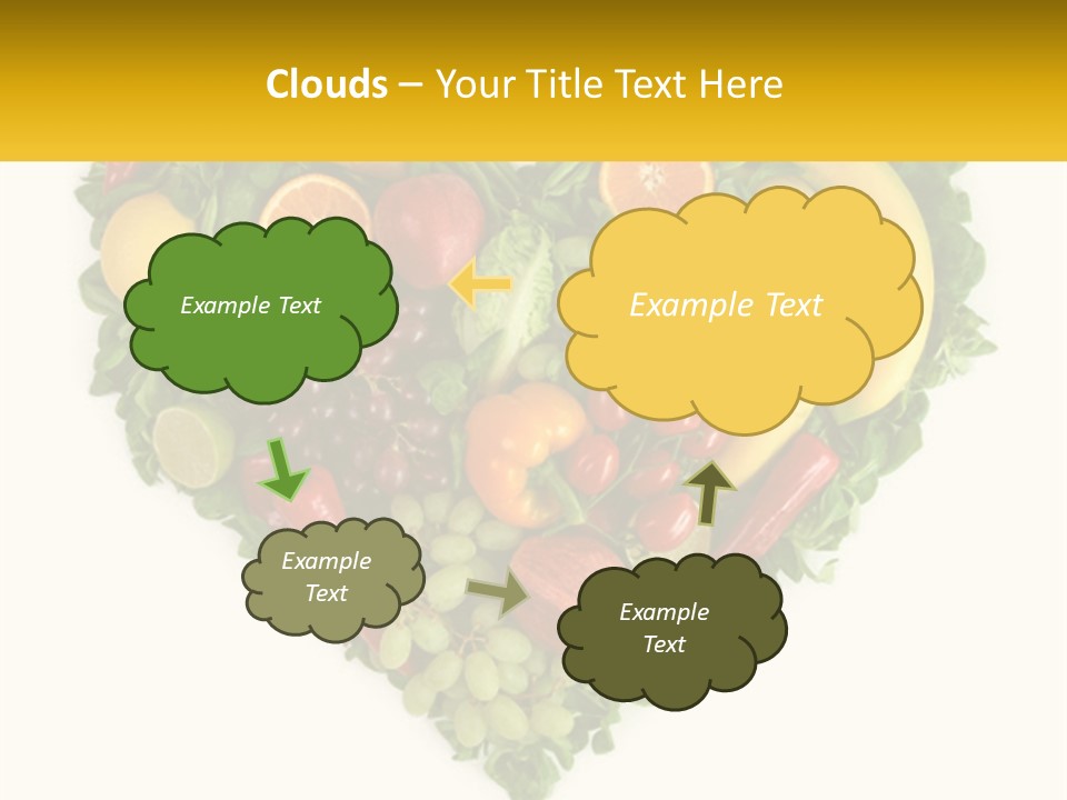 Set Of Fruits PowerPoint Template
