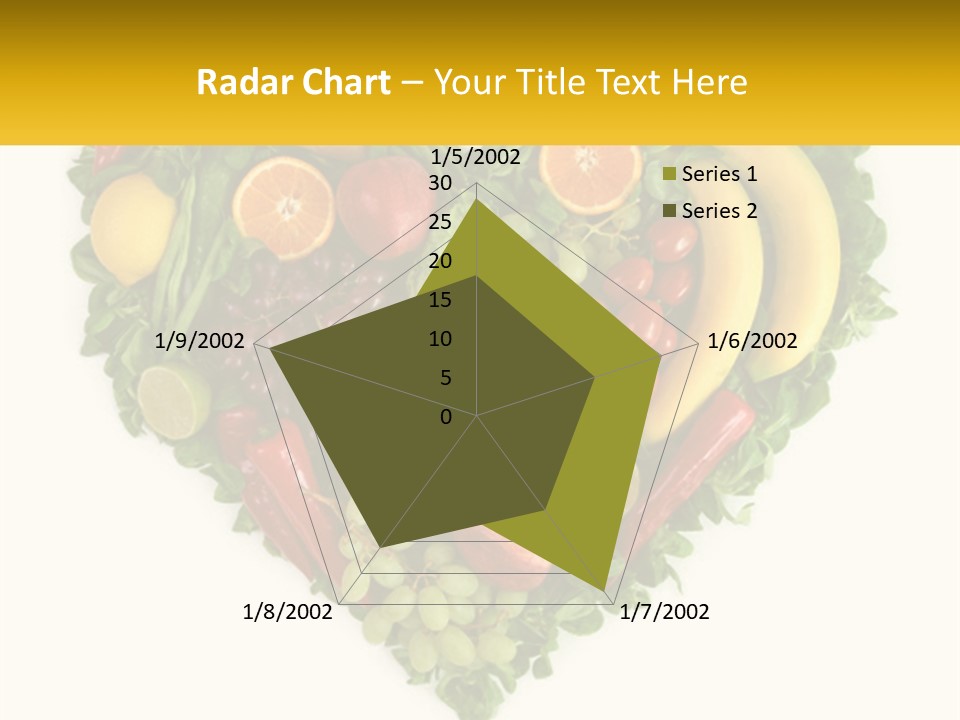Set Of Fruits PowerPoint Template