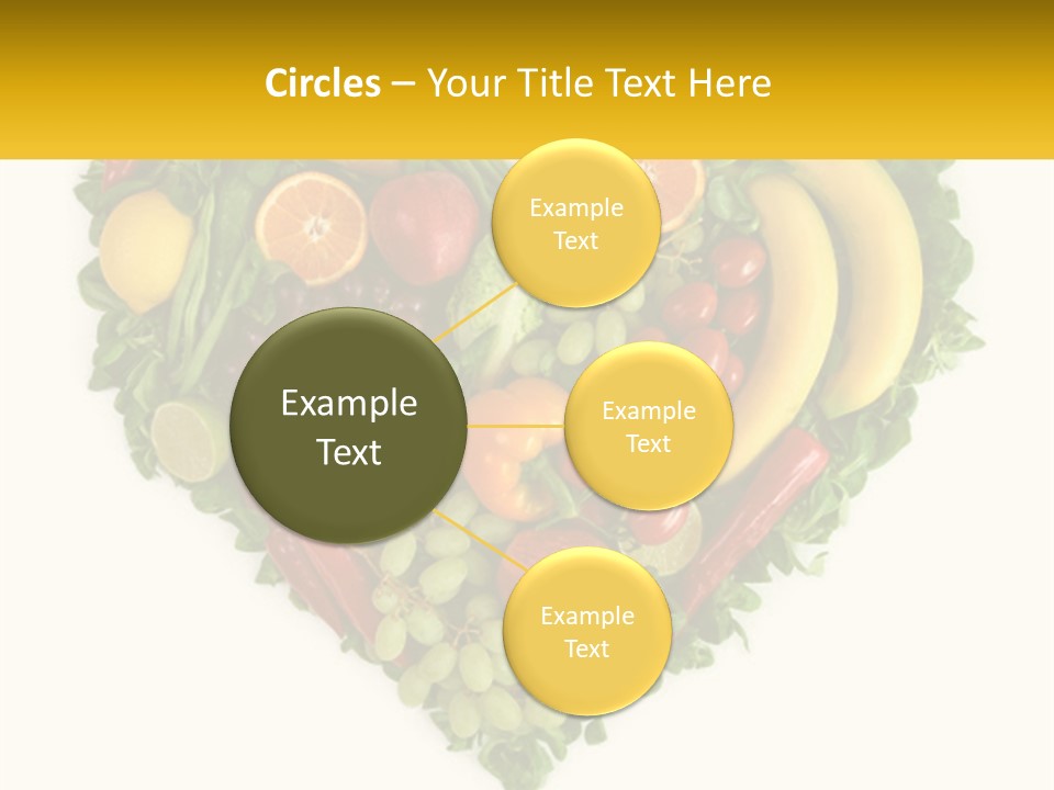 Set Of Fruits PowerPoint Template
