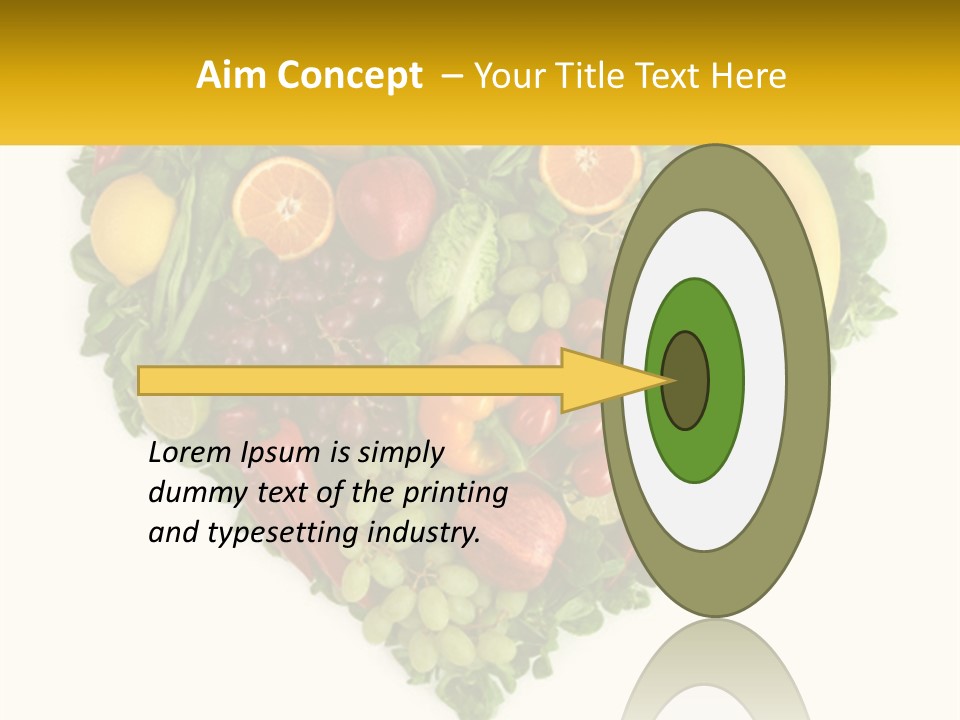 Set Of Fruits PowerPoint Template